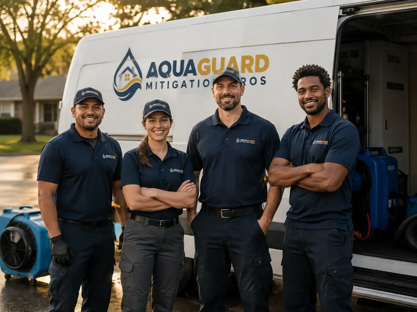 Water Damage Mitigation company in Sun, LA